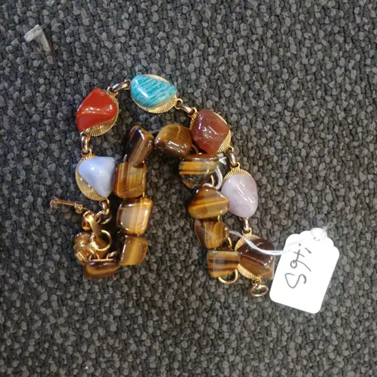  TIGERS EYE BRACELET +ONE