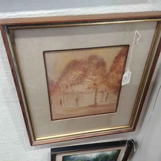 JOHN HALEY W/C  LONDON PARK. NZ ARTIST