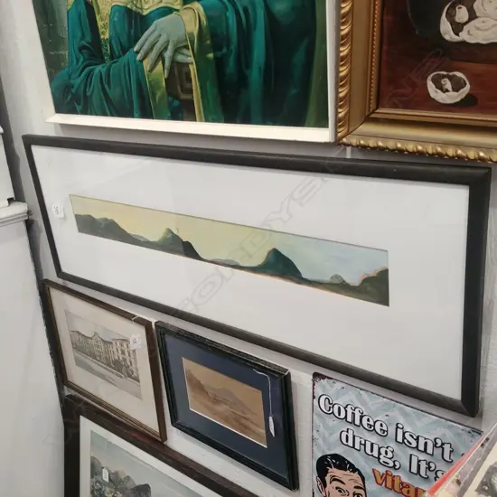 JON TOOTHILL FRAMED LANDSCAPE