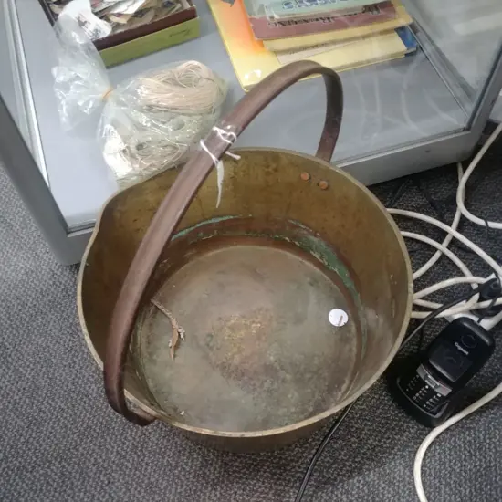 BRASS PRESERVING PAN