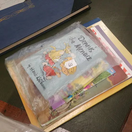 ASST CHILDRENS  BOOKS 1ST EDITION DENNIS THE MENACE ETC
