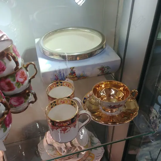 LANCASTER & SONS SALAD BOWL, ETC