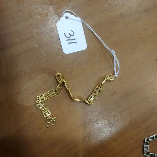 22CT GOLD BRACELET 15.21gm