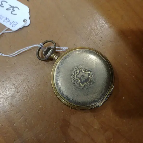 GOLD PLATED POCKET WATCH