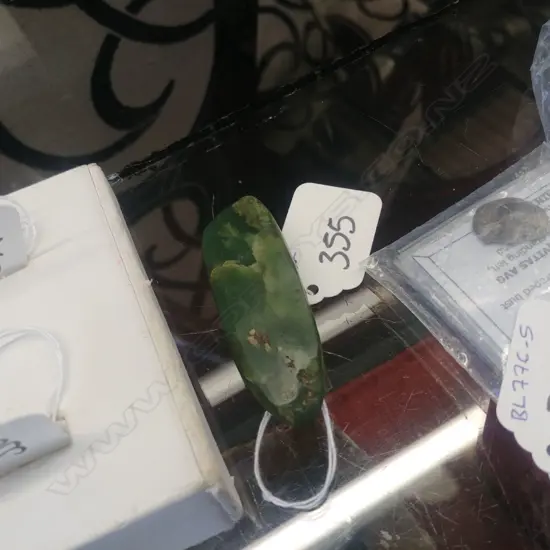 OLD GREENSTONE PENDANT