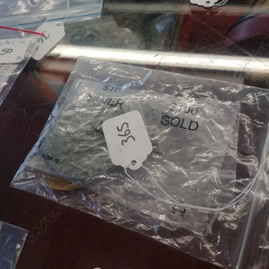 2 VINTAGE LGE MEDALLIONS