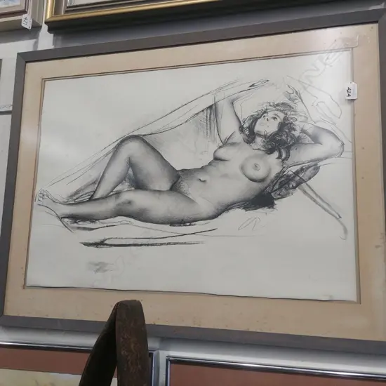 FRAMED FEMALE NUDE