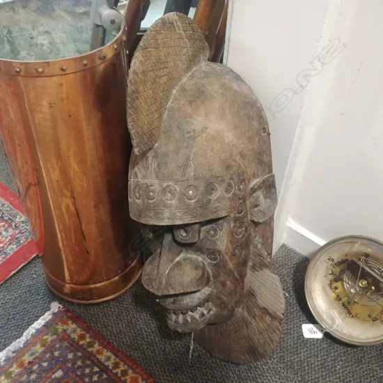 AFRICAN CARVED FACEMASK