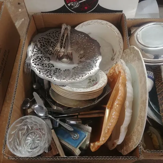 LOT ASST CHINA/CUTLERY/EP WARE