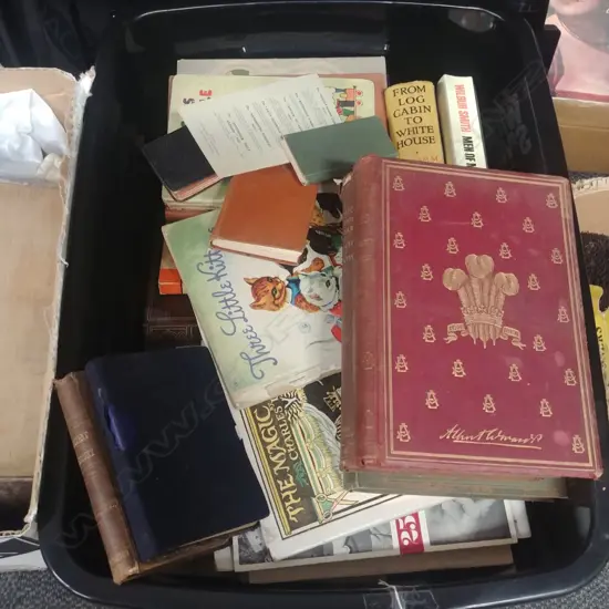 LOT ASST VINTAGE BOOKS