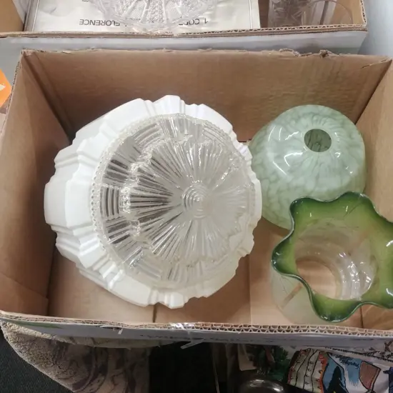 3X GLASS INDOOR, OUTDOOR SHADES