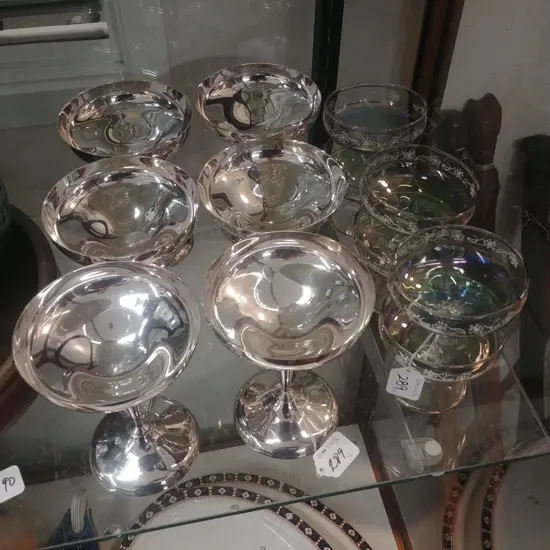 6 EP CHAMPAGNE GLASSES+6 GLASS