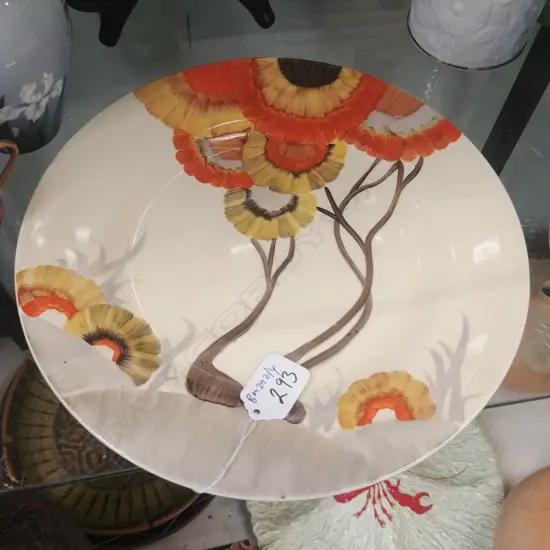 CLARICE CLIFF BIZZARE PLATE