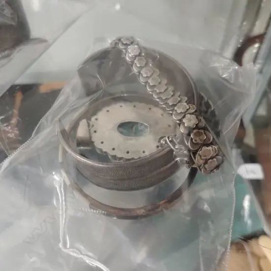 BAG OF SILVER JEWELLERY