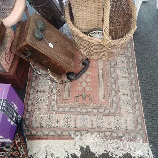 HAND KNOTTED PRAYER RUG