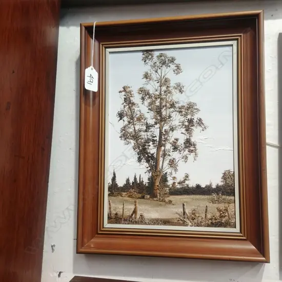 JUDITH MORETON 'EUREKA' OIL LANDSCAPE 1976