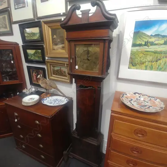 ANTIQUE LONG CASE CLOCK (AF)
