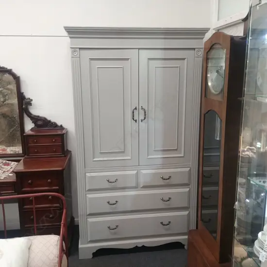 FRENCH STYLE  GREY CUPBOARD