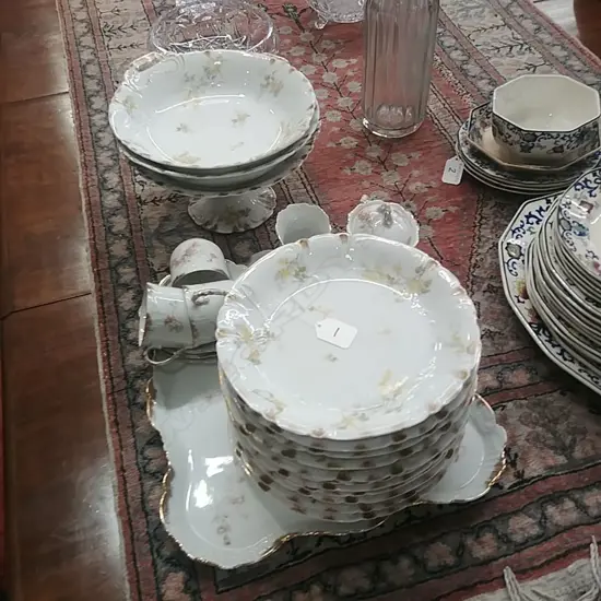 2 VICT/ PART CHINA SETS