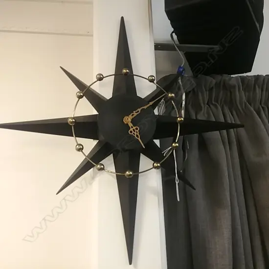 STARBURST CLOCK MADE IN USA
