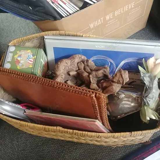 MOSES BASKET AND CONTENTS