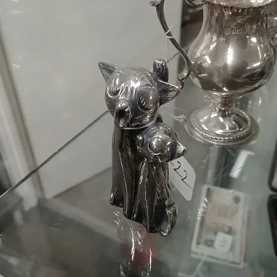 S/S CAT ORNAMENT