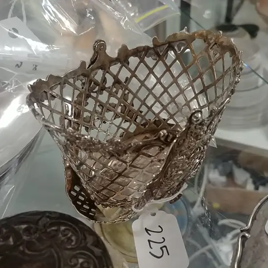 DUTCH SILVER 833 BASKET