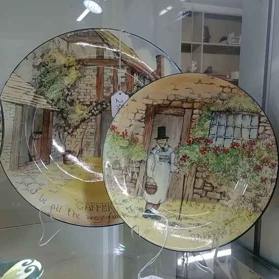 2 R/D GAFFERS PLATES