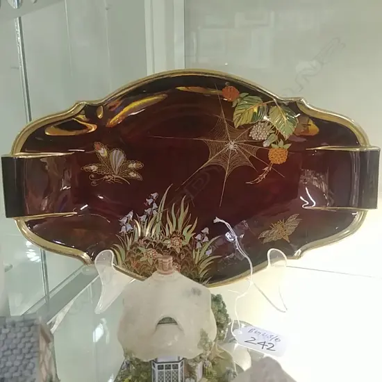 CARLTON WARE ROUGE ROYAL PLATE