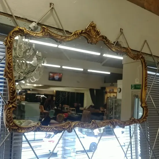 GILT FRAMED MIRROR