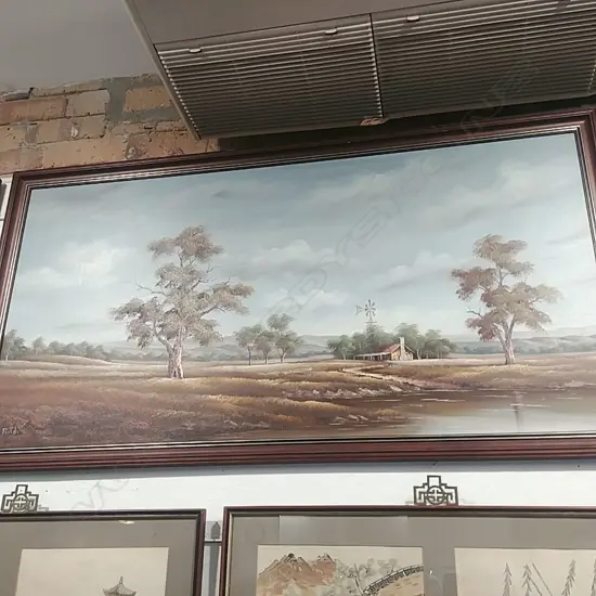 LARGE OIL AUSSIE FIELDS SGND