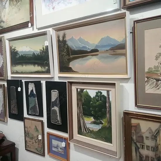 PR COLONIAL LANDSCAPE OILS + MARTHA LEURIE L/SCAPE