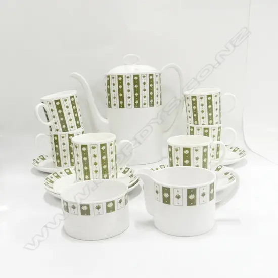 RETRO SUSIE COOPER COFFEE SERVICE 6 PLC