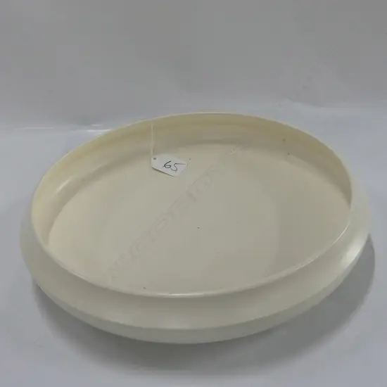 CROWN LYNN HAND POTTED FLAT BOWL #55