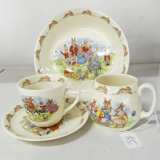 BUNNYKINS C/S + BOWL + CUP