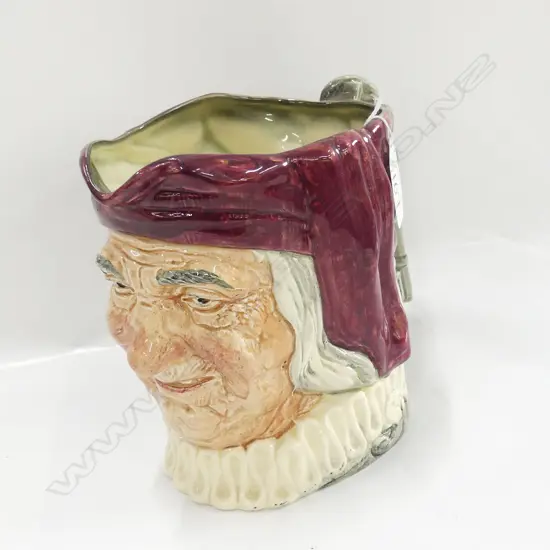 R/DOULTON LGE CHARACTER JUG SIMON THE CELLARER