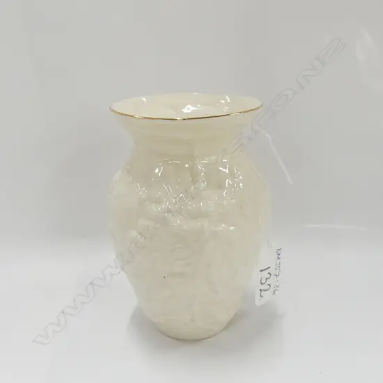 BELLEEK IRISH PORCELAIN VASE