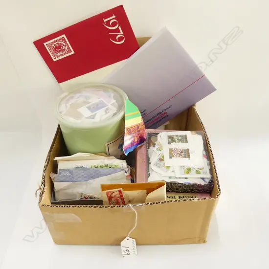 LARGE COLLECTION ASSORTED STAMPS 