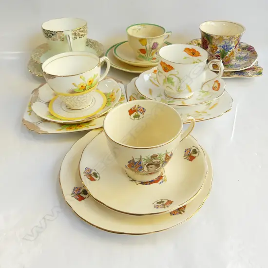 6 ASSORTED TRIOS - R/A ETC