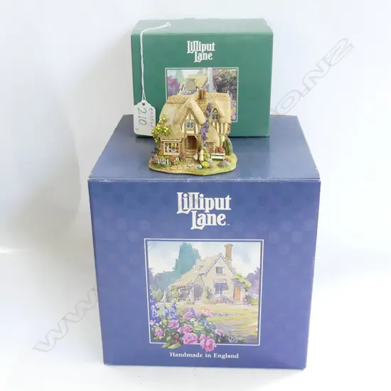 2 BOXED 1 UNBOXED LILLIPUT HOUSES