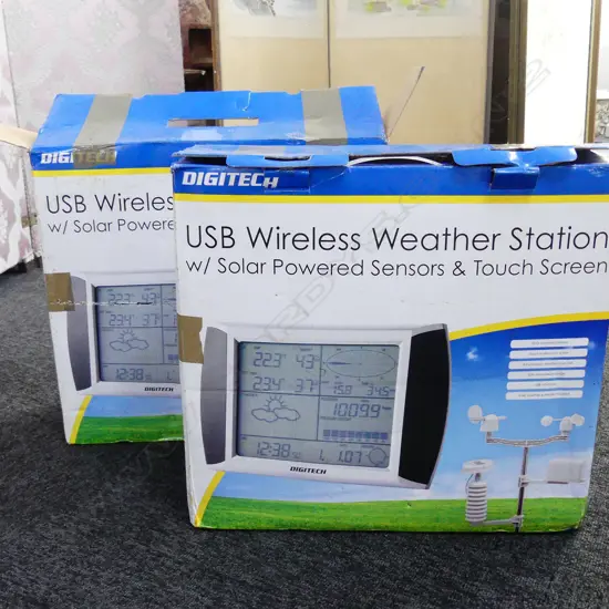 2 DIGITAL USB WEATHER STATIONS ' DIGITCH'