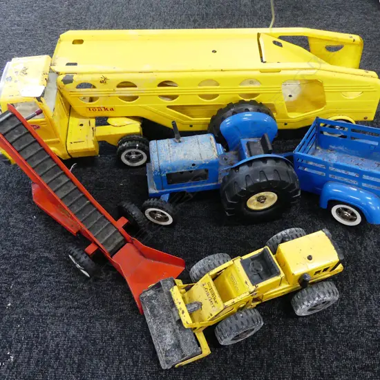 4 TONKA VEHICLE MODELS 