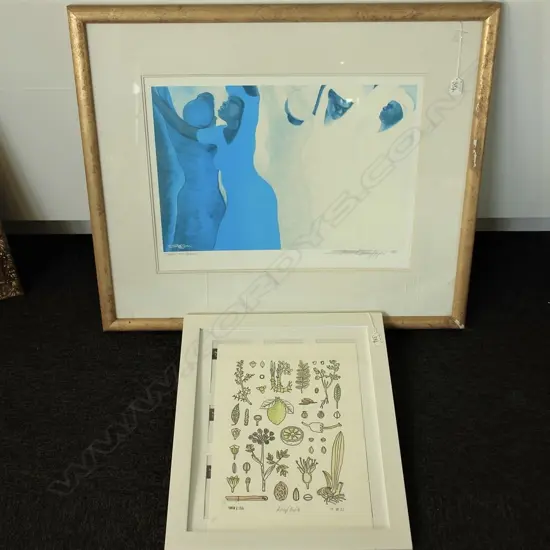 ANDREW J STEEL LTD ED PRINT + GILT FRAMED PRINT