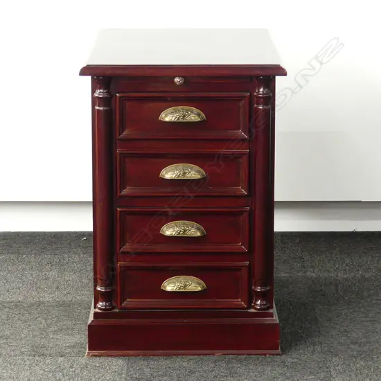 2 DRAWER FILING CABINET COLONIAL STYLE