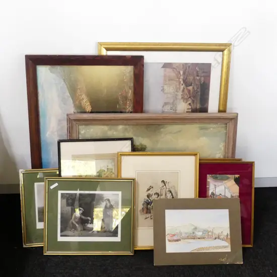 10 VARIOUS PRINTS/ARTWORKS