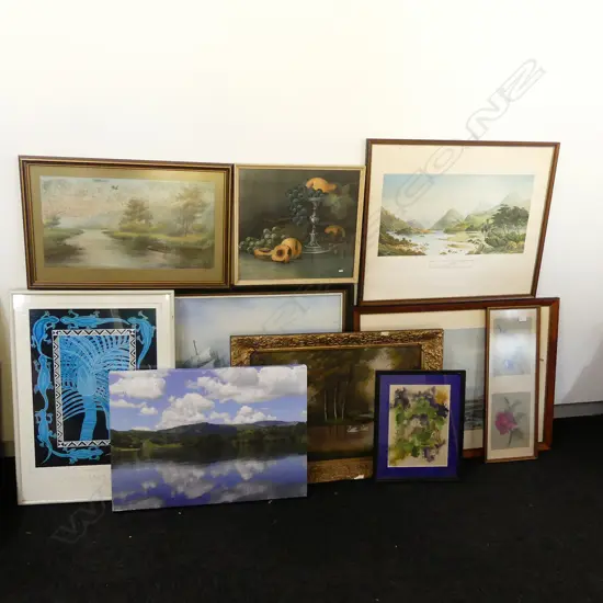 10 VARIOUS PRINTS/ARTWORKS