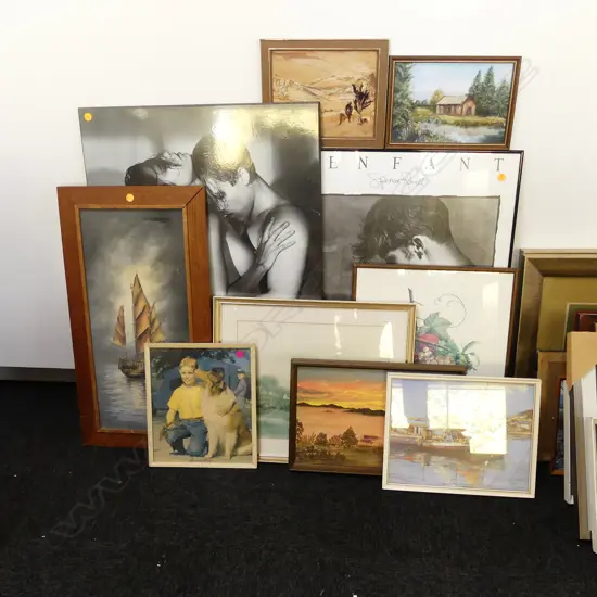 10 VARIOUS PRINTS/ARTWORKS