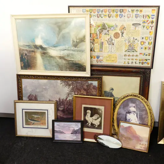 10 VARIOUS PRINTS/ARTWORKS