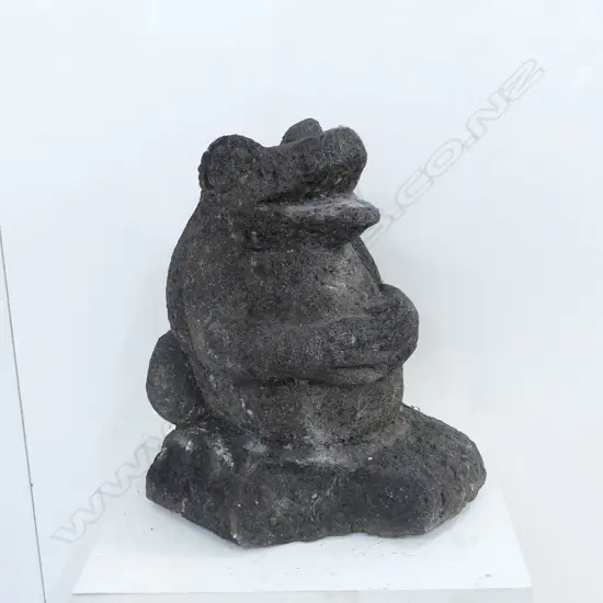 LGE HEAVY GARDEN FROG, H 480MM