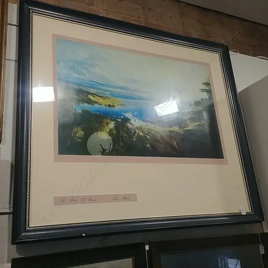 JOHN MARTEN, 'THE PLAINS OF HEAVEN', PRINT, 905 X 1030MM INCL FRAME